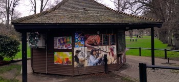 Cambridge Kiosk Christ's Pieces Cambridge   Eddisons   October 2024