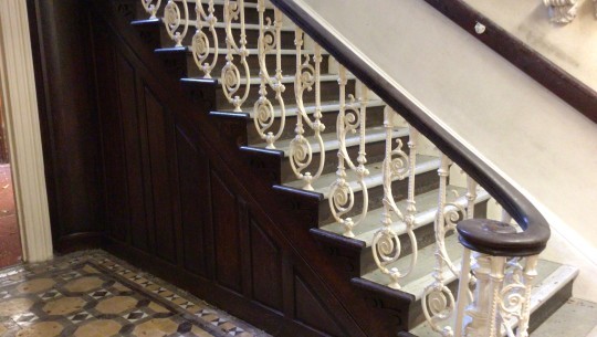 Hurst House   staircase