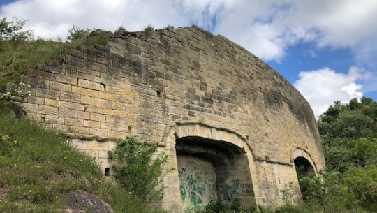 Lime kilns   front