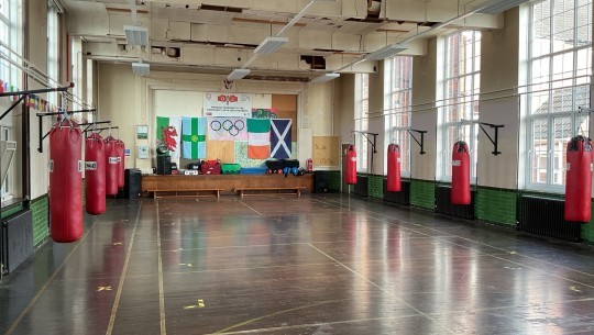 Peter Webster Centre   boxing area