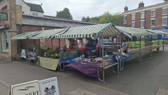 Cheadle Market High Street   outside