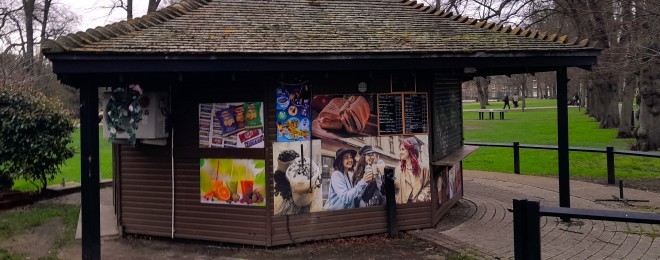 Cambridge Kiosk Christ's Pieces Cambridge   Eddisons   October 2024