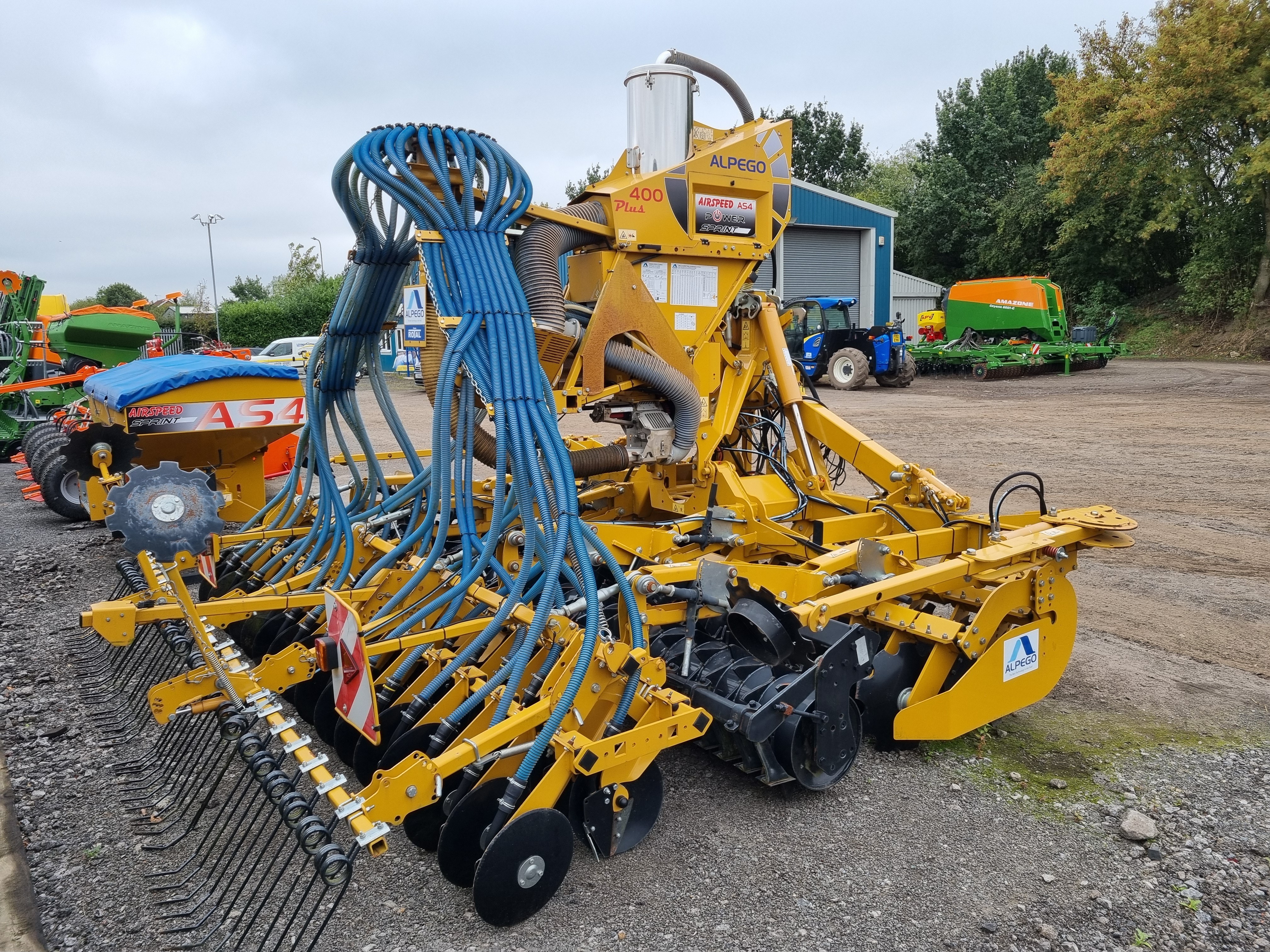 Alpego power harrow