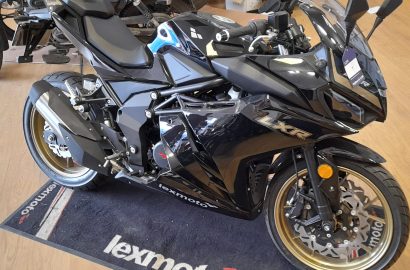 Lexmoto Motorbikes & Mopeds & Stock of Motorbike Spares & Clothing, Garage Plant & Related Equipment